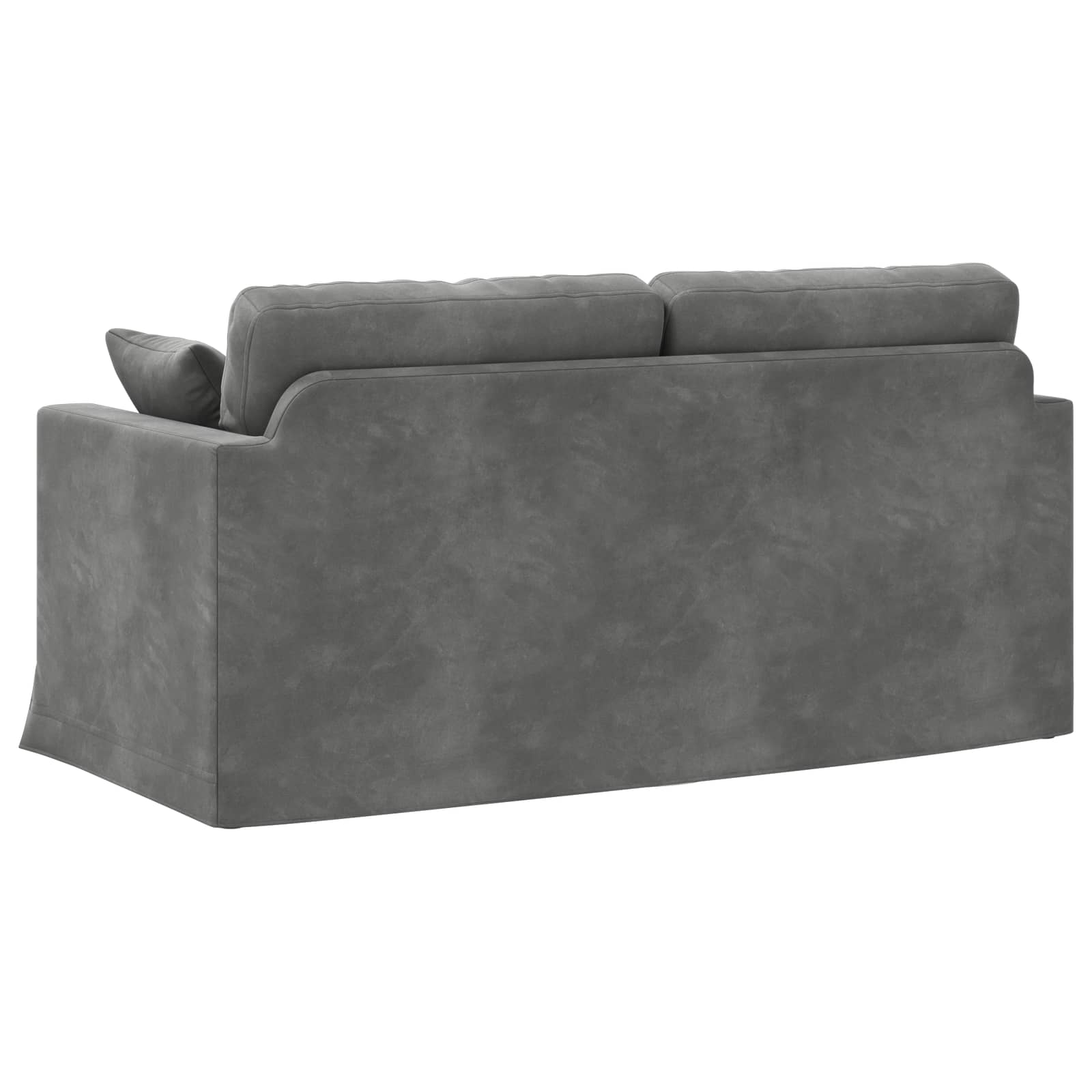 Bank Donkergrijs 158 x 78 x 80 cm Fluweel