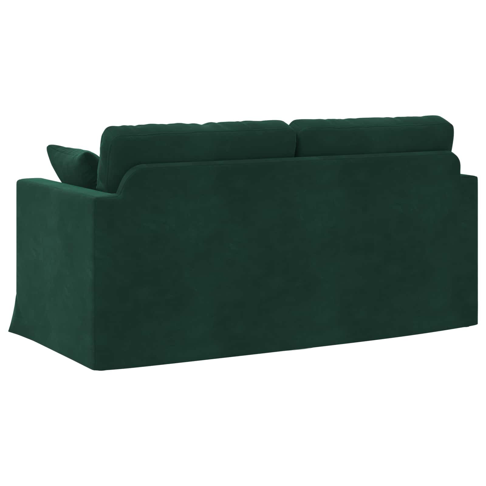 Bank Donkergroen 158 x 78 x 80 cm Fluweel