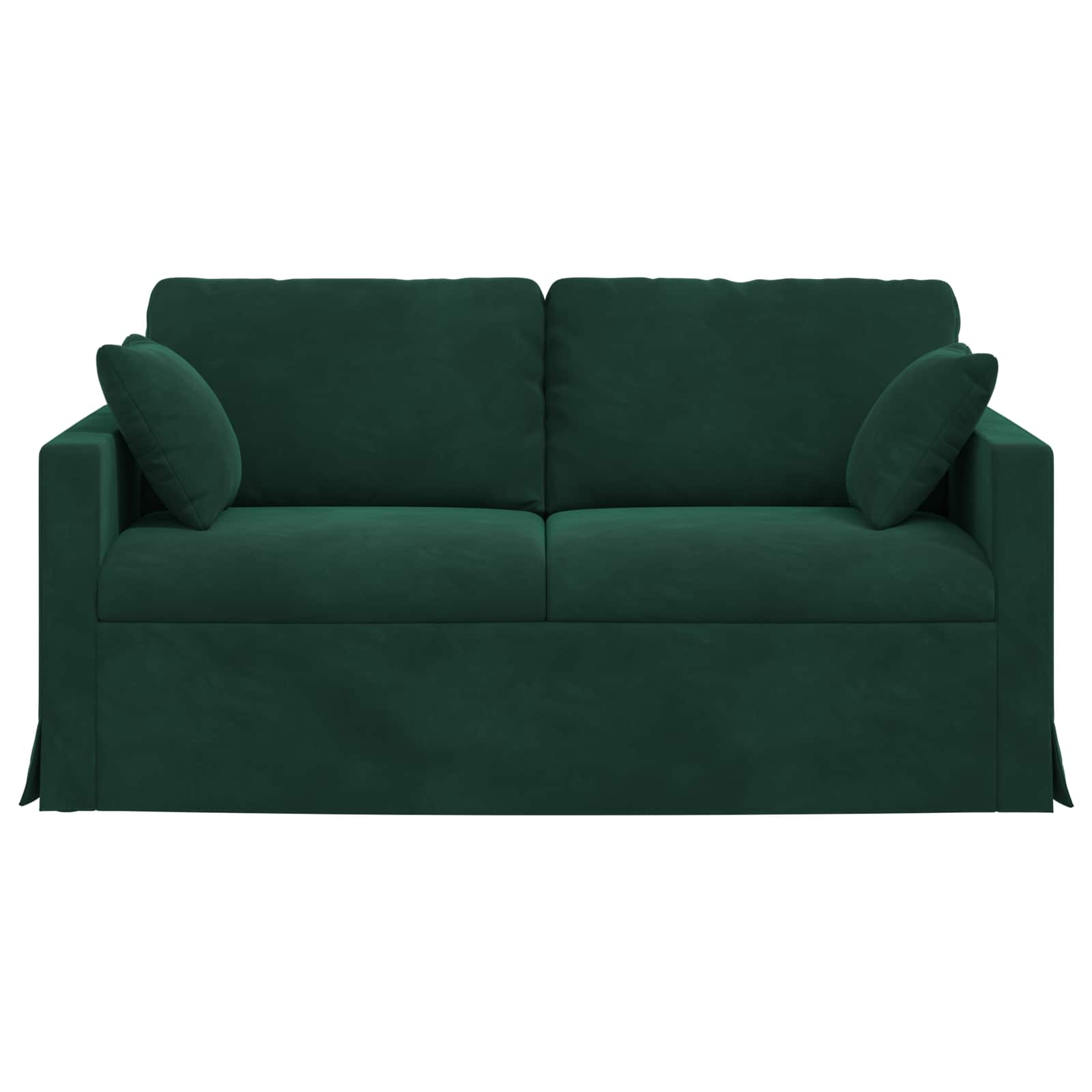 Bank Donkergroen 158 x 78 x 80 cm Fluweel
