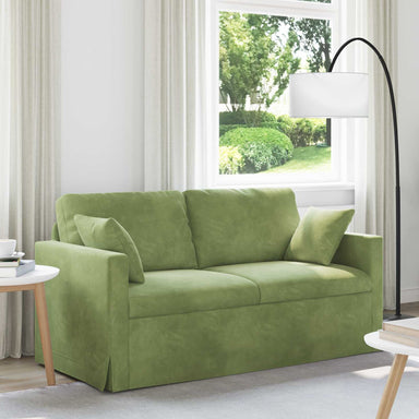 Bank Lichtgroen 158 x 78 x 80 cm Fluweel