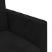 Bank Zwart 158 x 78 x 80 cm Fluweel