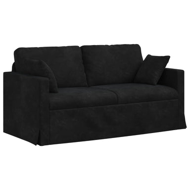 Bank Zwart 158 x 78 x 80 cm Fluweel