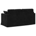 Bank Zwart 158 x 78 x 80 cm Fluweel