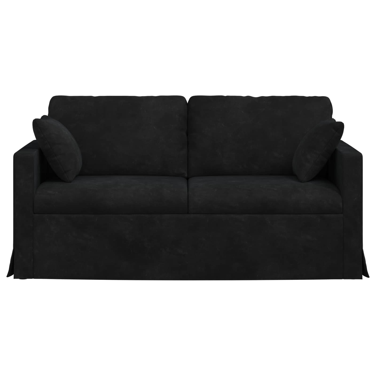 Bank Zwart 158 x 78 x 80 cm Fluweel