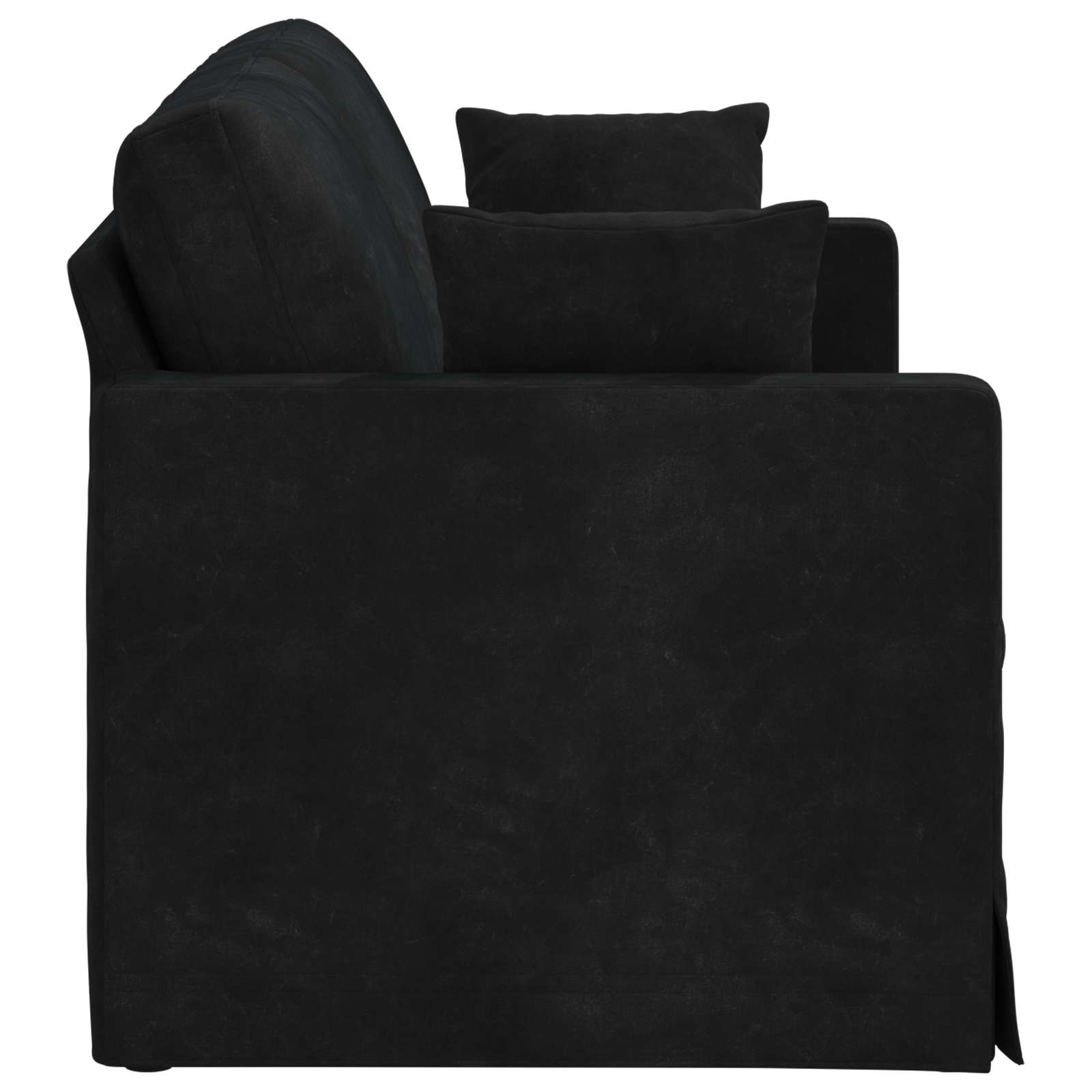 Bank Zwart 158 x 78 x 80 cm Fluweel
