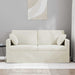 Bank Crème 158 x 78 x 80 cm Fluweel