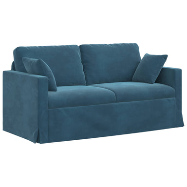Bank Blauw 158 x 78 x 80 cm Fluweel