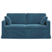 Bank Blauw 158 x 78 x 80 cm Fluweel