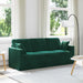 Bank Donkergroen 198 x 78 x 80 cm Fluweel