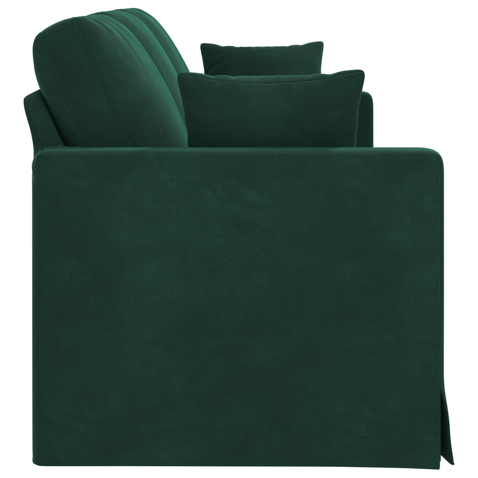 Bank Donkergroen 198 x 78 x 80 cm Fluweel