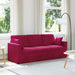 Bank Wijnrood 198 x 78 x 80 cm Fluweel