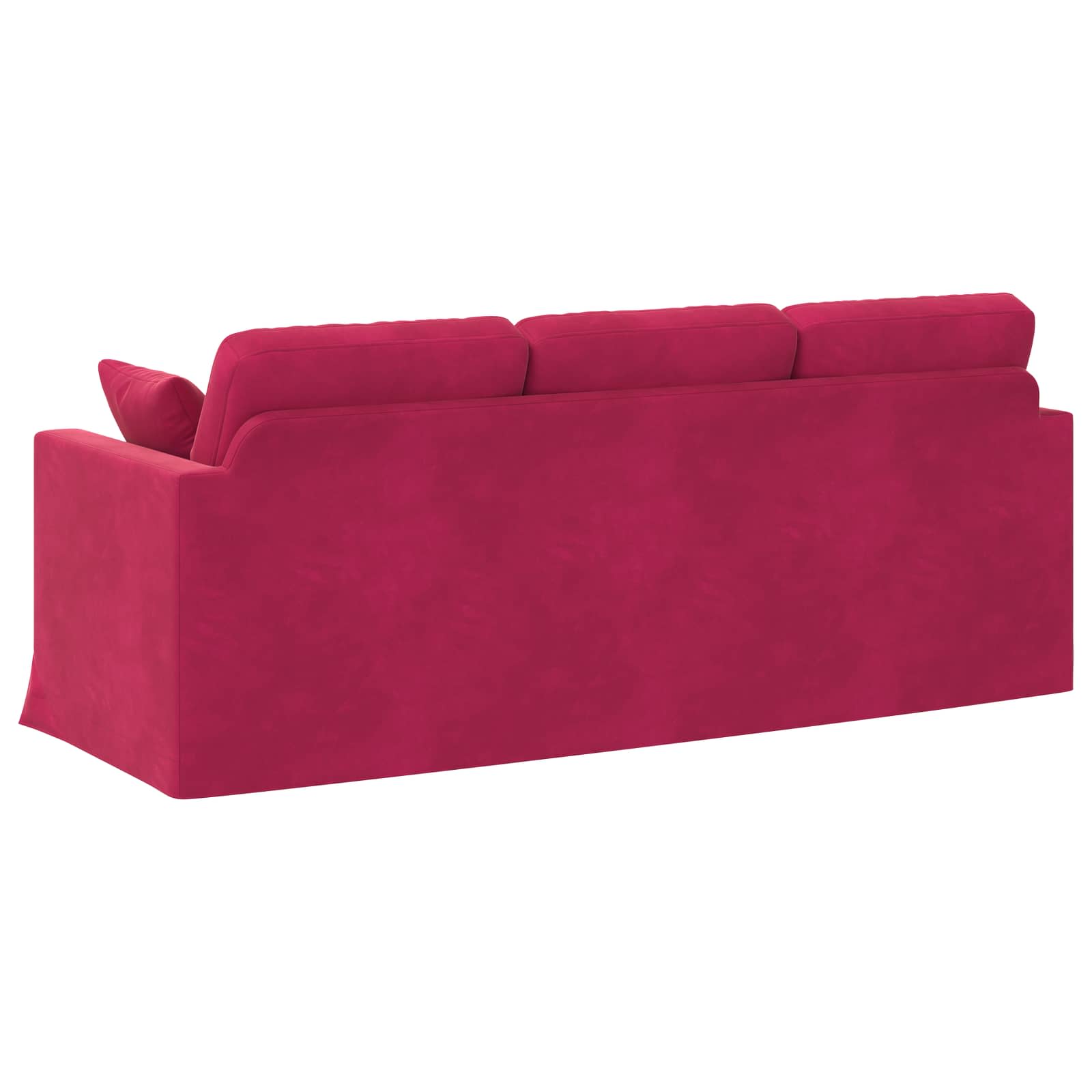 Bank Wijnrood 198 x 78 x 80 cm Fluweel