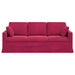 Bank Wijnrood 198 x 78 x 80 cm Fluweel