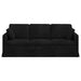 Bank Zwart 198 x 78 x 80 cm Fluweel