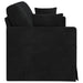 Bank Zwart 198 x 78 x 80 cm Fluweel