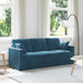 Bank Blauw 198 x 78 x 80 cm Fluweel