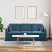 Bank Blauw 198 x 78 x 80 cm Fluweel