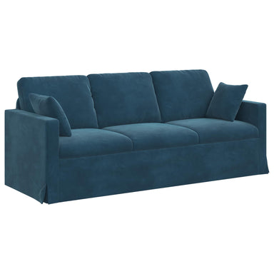 Bank Blauw 198 x 78 x 80 cm Fluweel