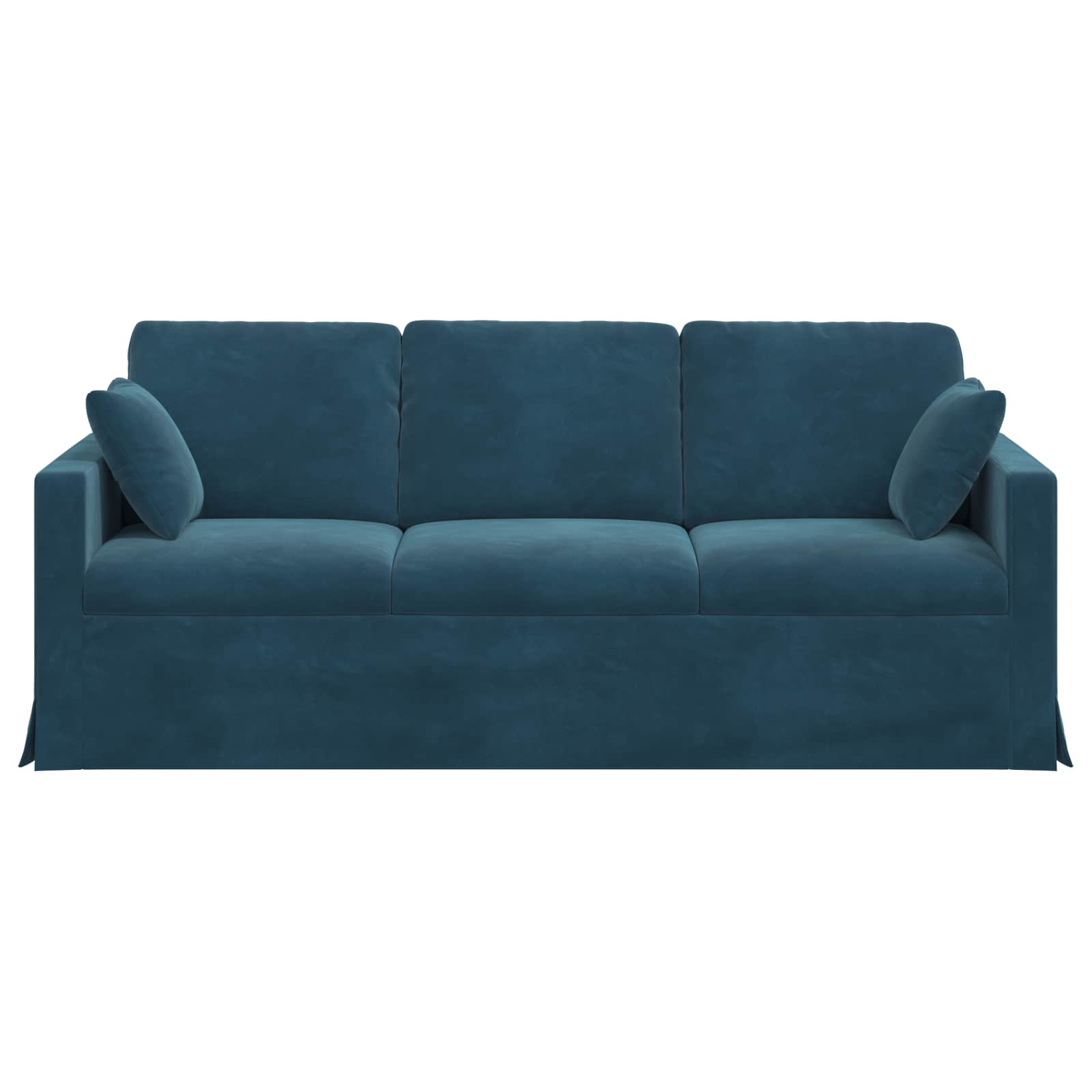 Bank Blauw 198 x 78 x 80 cm Fluweel