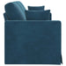 Bank Blauw 198 x 78 x 80 cm Fluweel