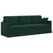 Bank Donkergroen 228 x 78 x 80 cm Fluweel