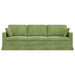 Bank Lichtgroen 228 x 78 x 80 cm Fluweel