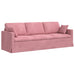 Bank Roze 228 x 78 x 80 cm Fluweel