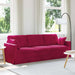 Bank Wijnrood 228 x 78 x 80 cm Fluweel