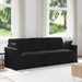Bank Zwart 228 x 78 x 80 cm Fluweel