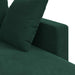 Bank Donkergroen 178 x 134 x 80 cm Fluweel