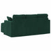 Bank Donkergroen 178 x 134 x 80 cm Fluweel