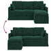 Bank Donkergroen 178 x 134 x 80 cm Fluweel