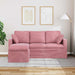 Bank Roze 178 x 134 x 80 cm Fluweel