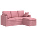 Bank Roze 178 x 134 x 80 cm Fluweel