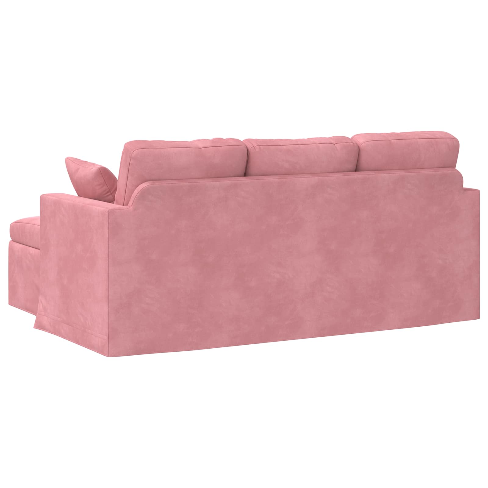 Bank Roze 178 x 134 x 80 cm Fluweel