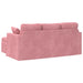 Bank Roze 178 x 134 x 80 cm Fluweel