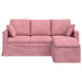 Bank Roze 178 x 134 x 80 cm Fluweel