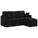 Bank Zwart 178 x 134 x 80 cm Fluweel