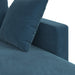 Bank Blauw 178 x 134 x 80 cm Fluweel