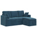 Bank Blauw 178 x 134 x 80 cm Fluweel