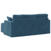 Bank Blauw 178 x 134 x 80 cm Fluweel
