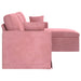 Bank Roze 228 x 134 x 80 cm Fluweel