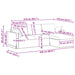 Bank Roze 228 x 134 x 80 cm Fluweel