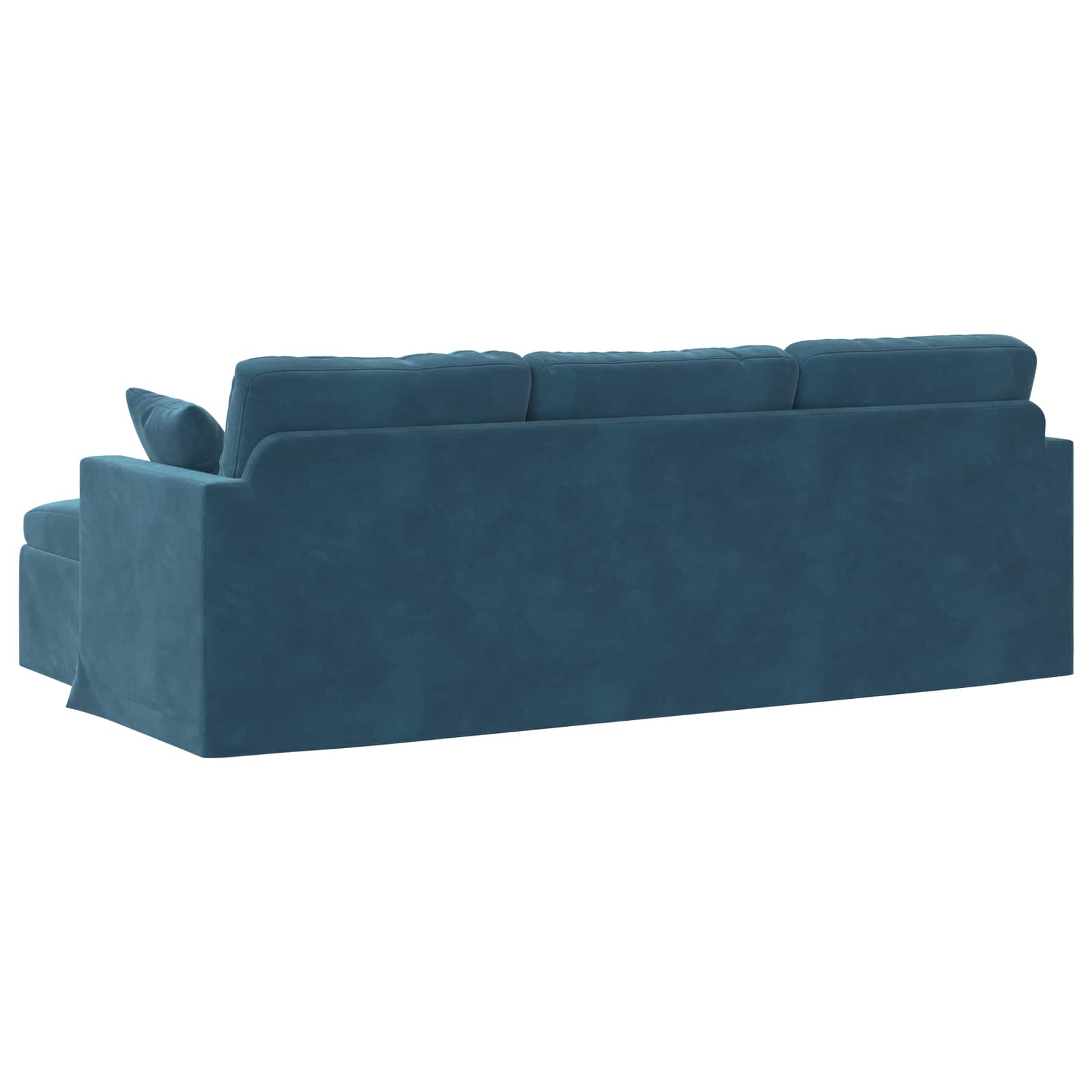 Bank Blauw 228 x 134 x 80 cm Fluweel