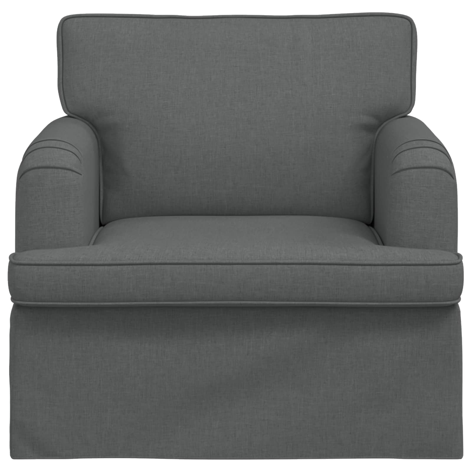Bank Donkergrijs 84 x 80 x 85 cm Stof