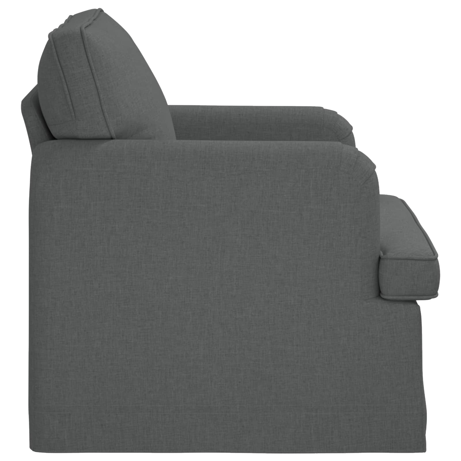 Bank Donkergrijs 84 x 80 x 85 cm Stof