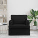 Bank Zwart 84 x 80 x 85 cm Stof