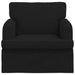 Bank Zwart 84 x 80 x 85 cm Stof