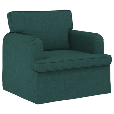 Bank Donkergroen 84 x 80 x 85 cm Stof