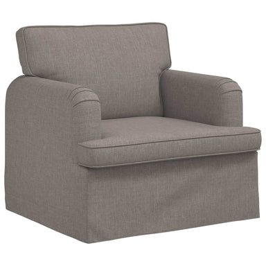 Bank Taupe 84 x 80 x 85 cm Stof